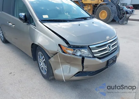 2013 Honda Odyssey Ex-L z USA, uszkodzony, nr VIN 5FNRL5H62DB024148